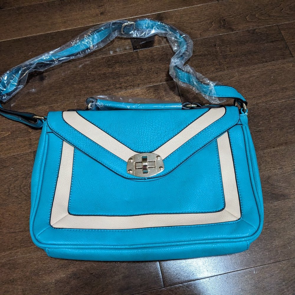 Turquoise side bag - Picture 1 of 2
